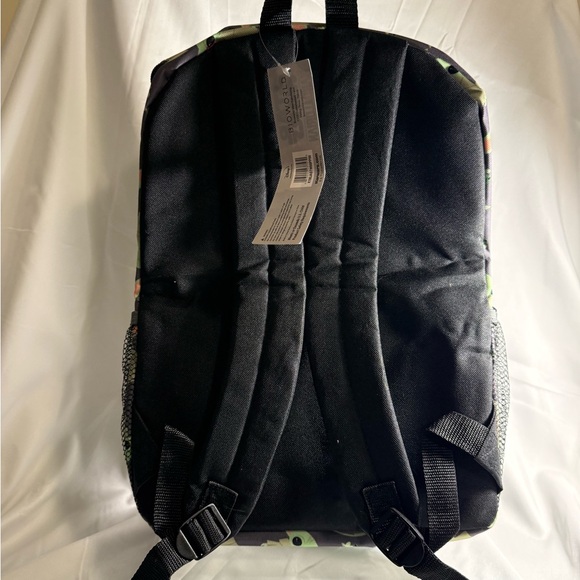 Star Wars Yoda Stylish Green and Black Backpack NEW - Picture 3 of 5